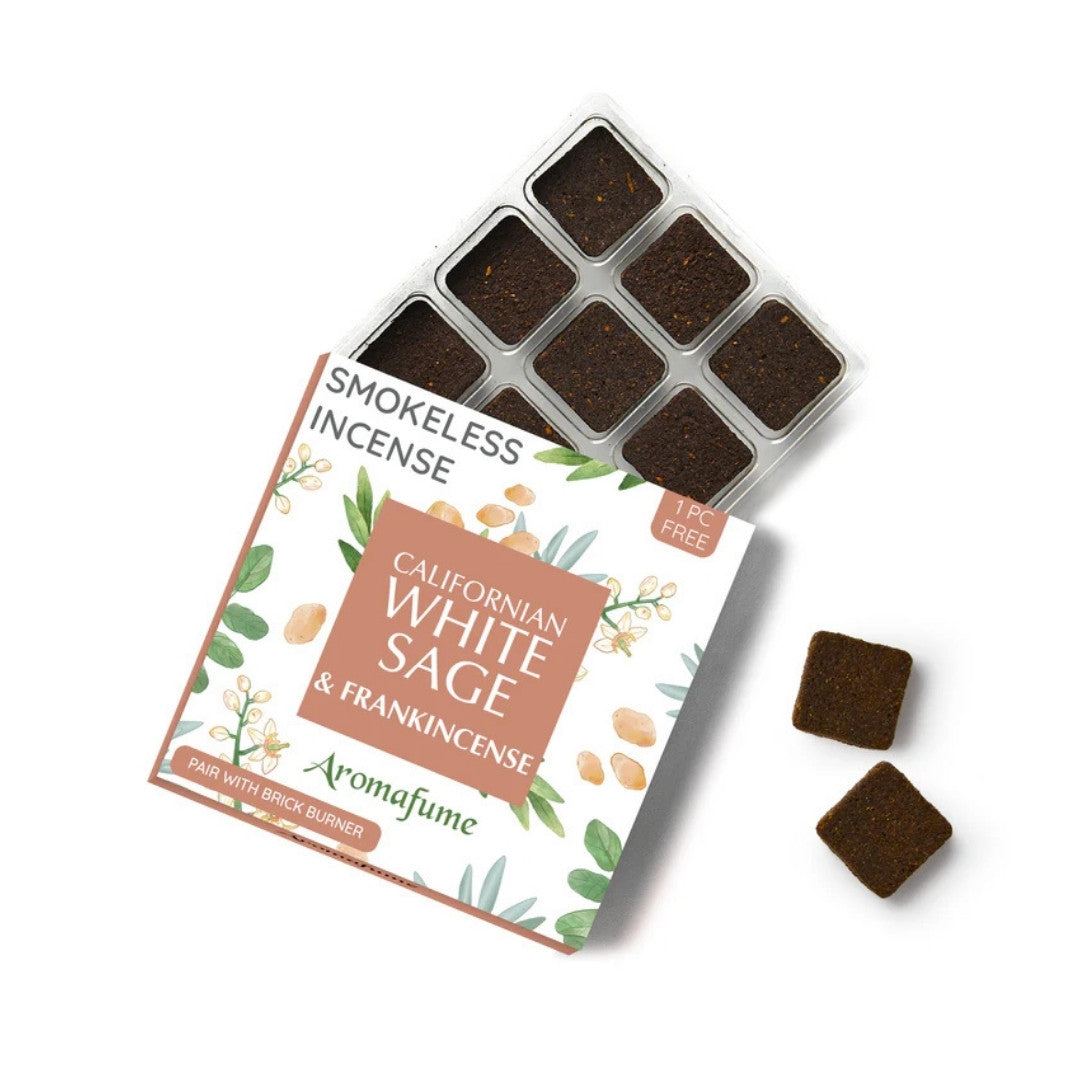 Californian White Sage and Frankincense Incense Bricks