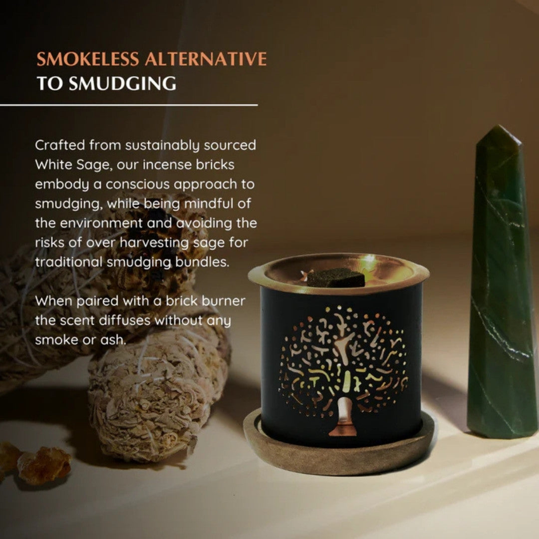 Californian White Sage and Frankincense Incense Bricks