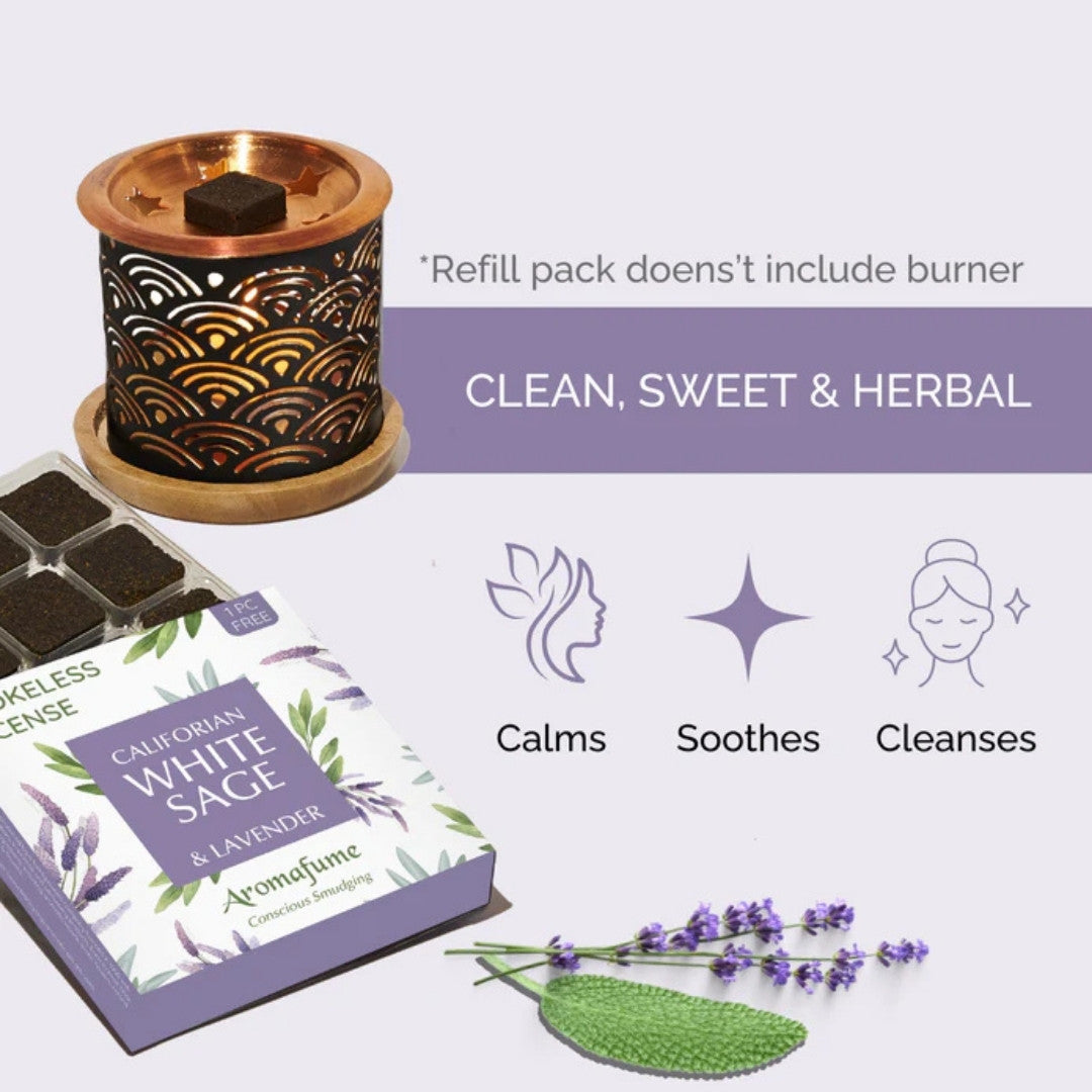 Californian White Sage and Lavender Incense Bricks