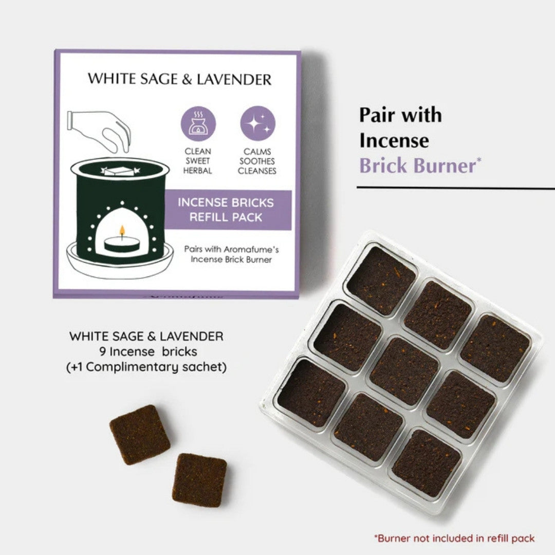 Californian White Sage and Lavender Incense Bricks