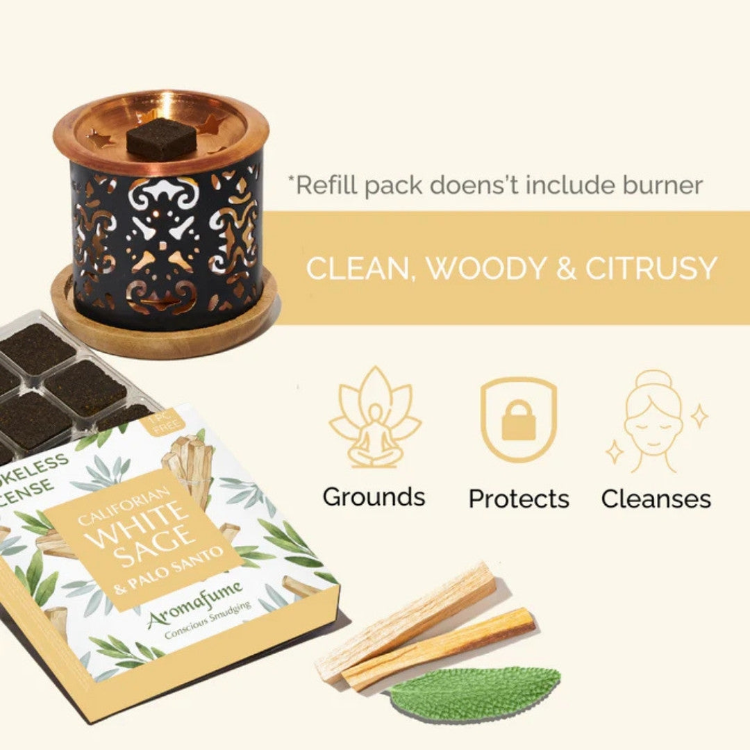 Californian White Sage and Palo Santo Incense Bricks