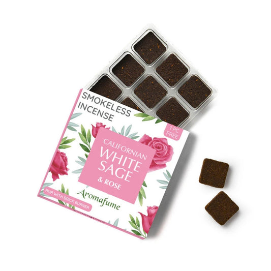 Californian White Sage and Rose Incense Bricks
