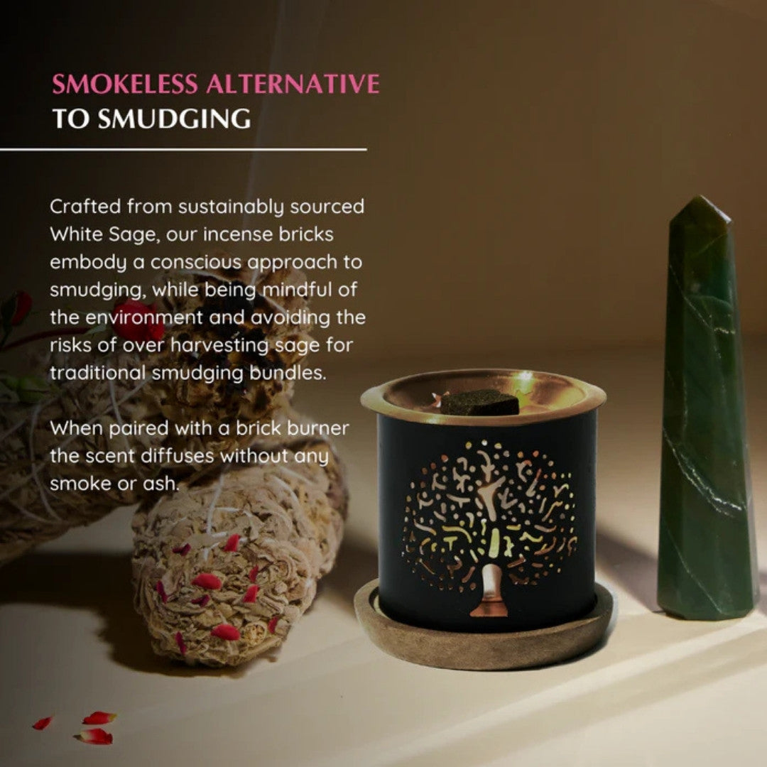 Californian White Sage and Rose Incense Bricks