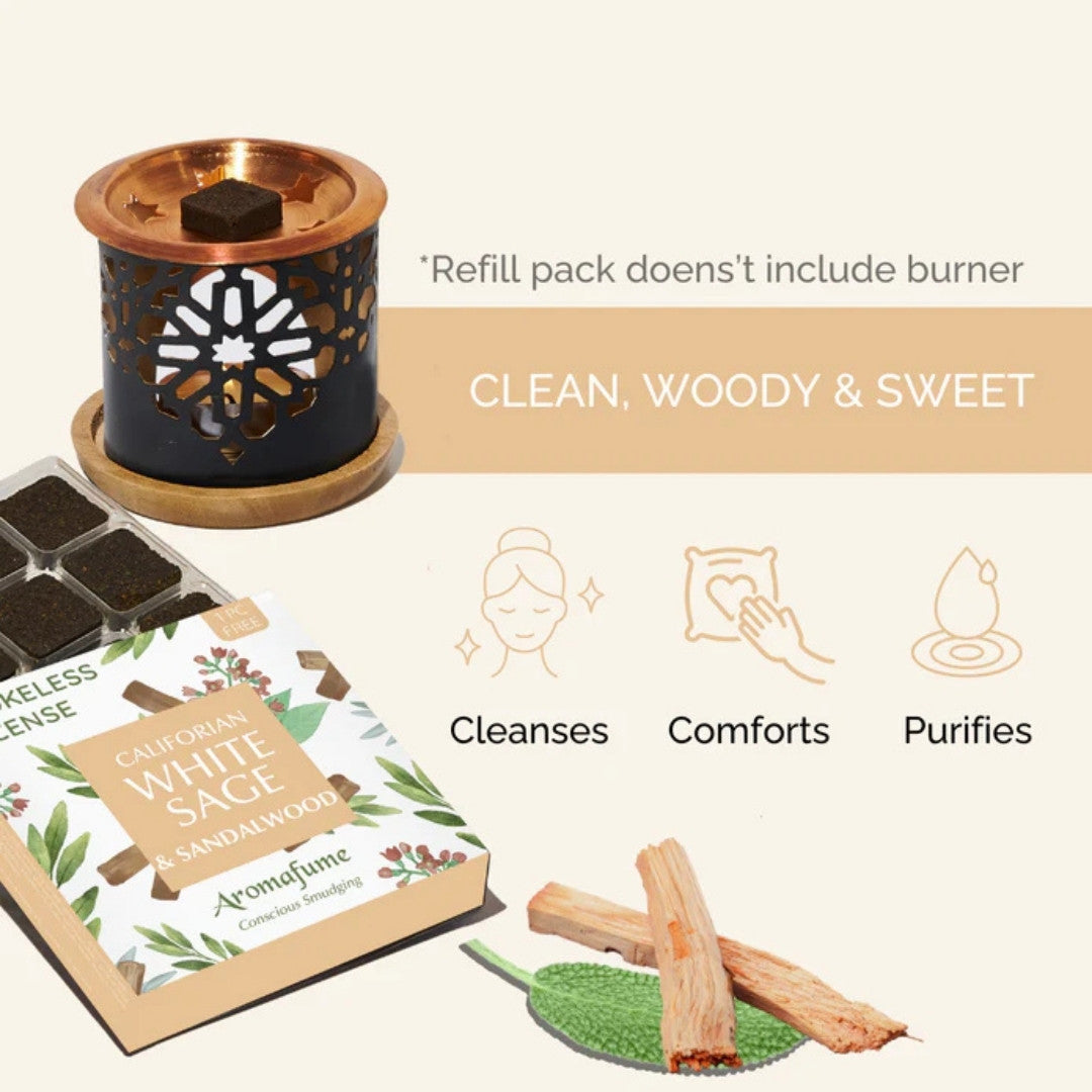 Californian White Sage and Sandalwood Incense Bricks