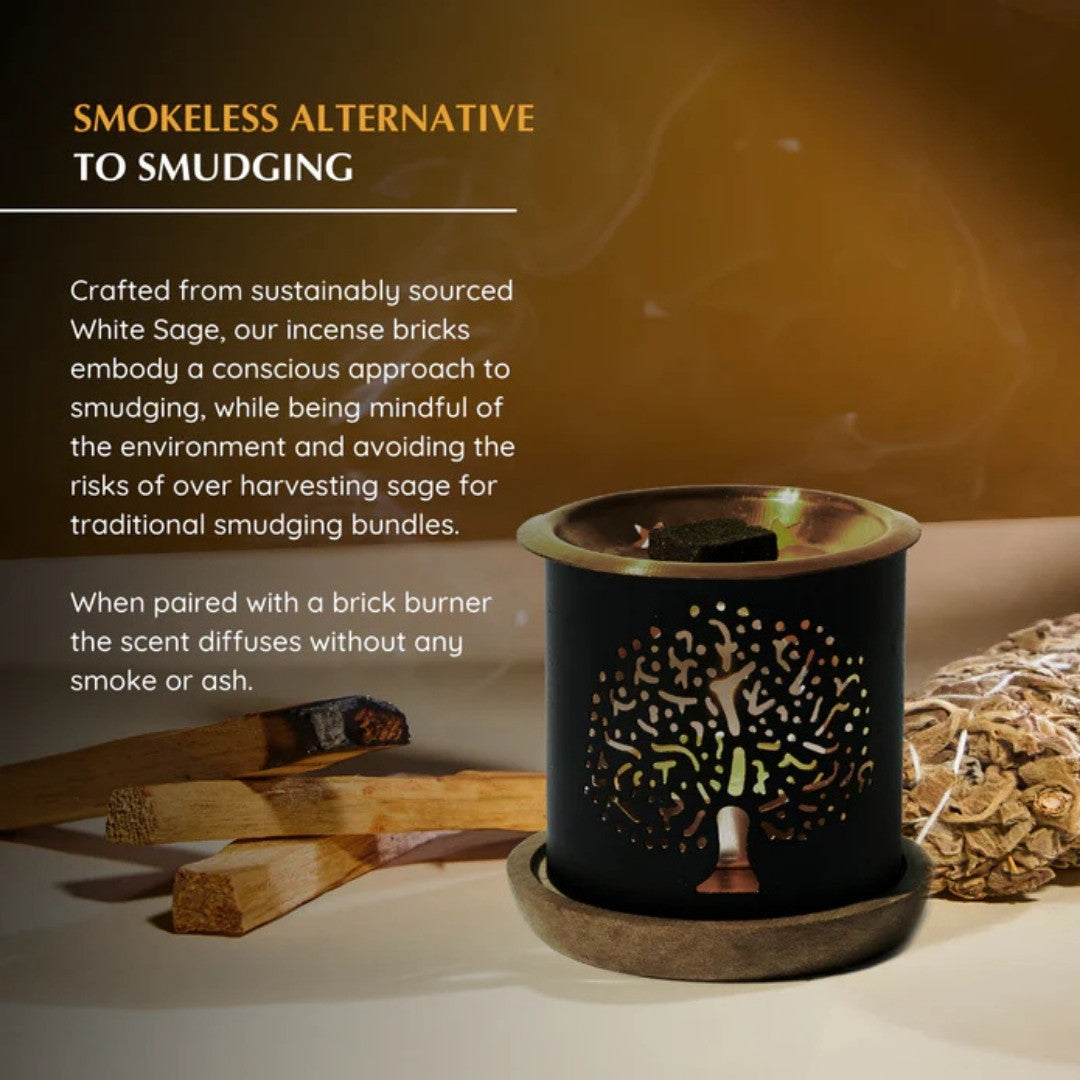 Californian White Sage and Sandalwood Incense Bricks