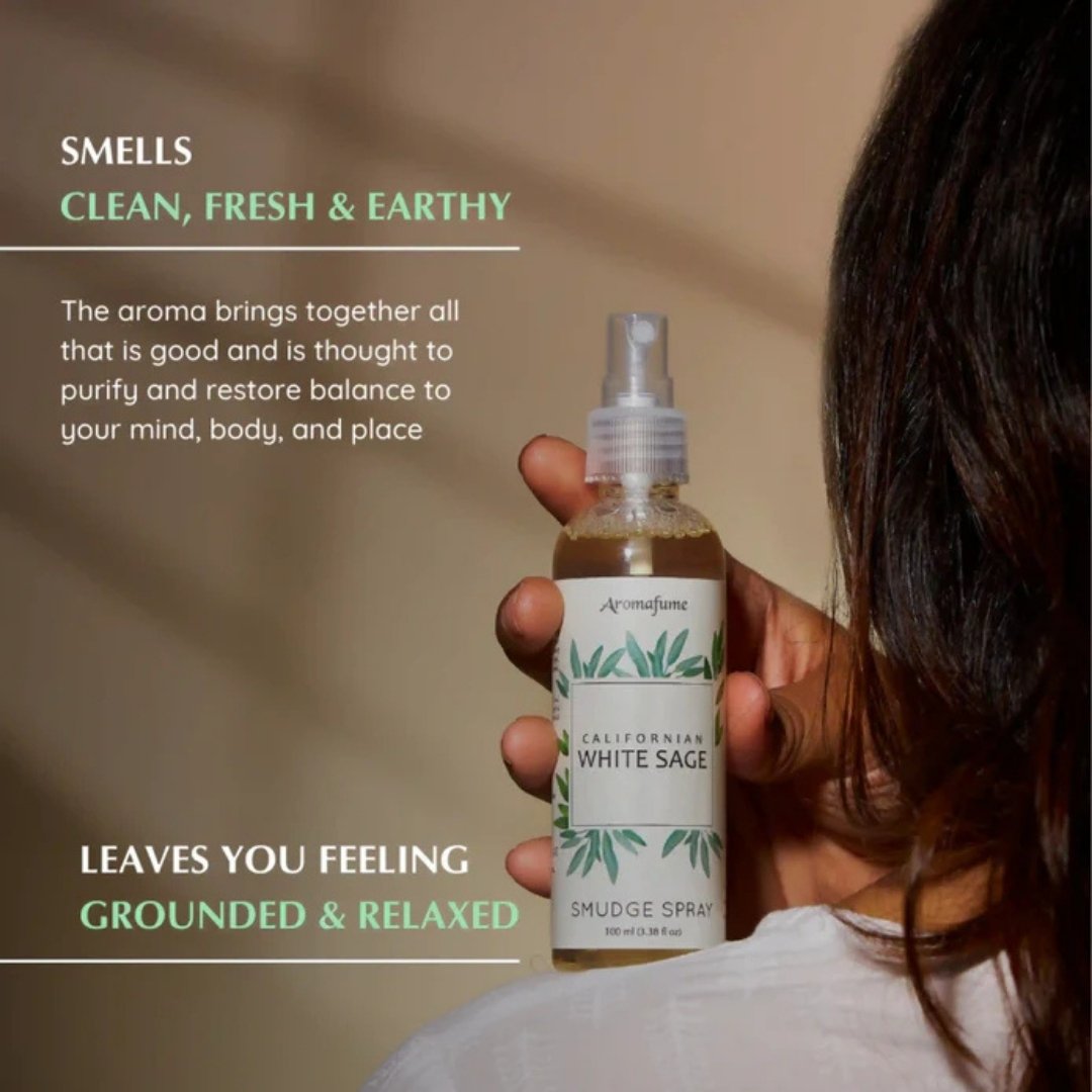 Californian White Sage Smudge Spray 100ml – Cleansing