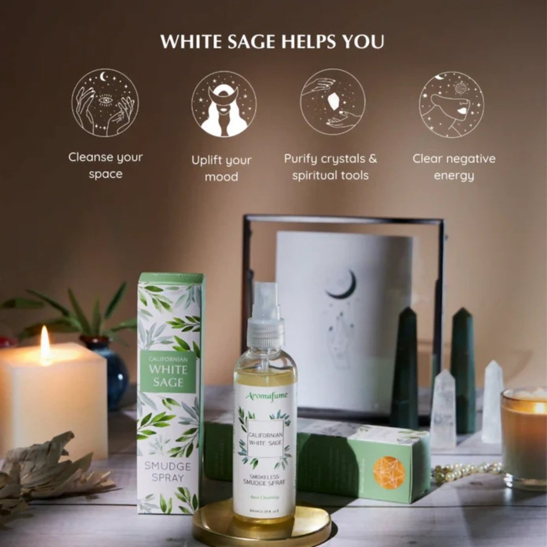 Californian White Sage Smudge Spray 100ml – Cleansing