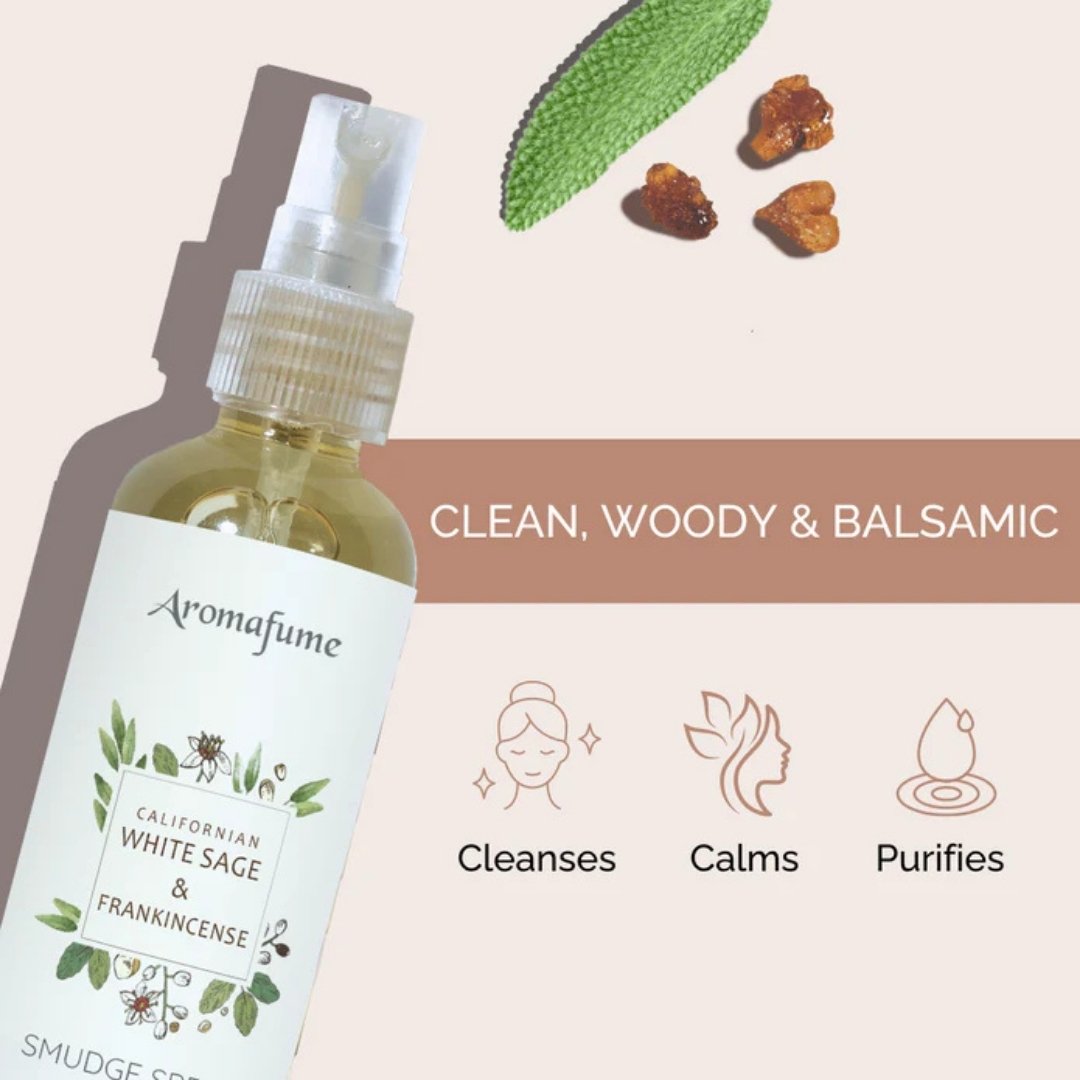 Californian White Sage & Frankincense Smudge Spray 100ml
