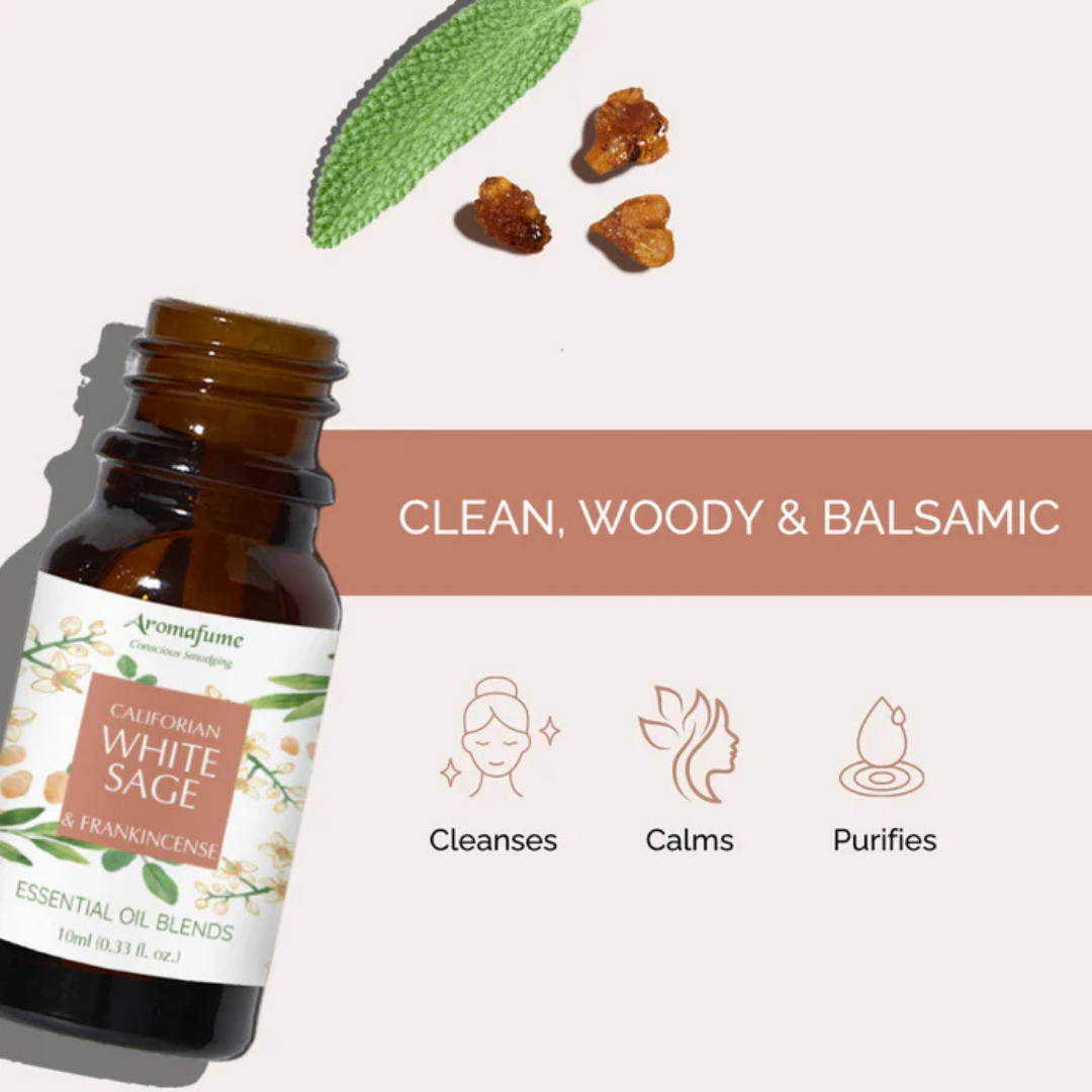 Californian White Sage and Frankincense Essential Oil Blend