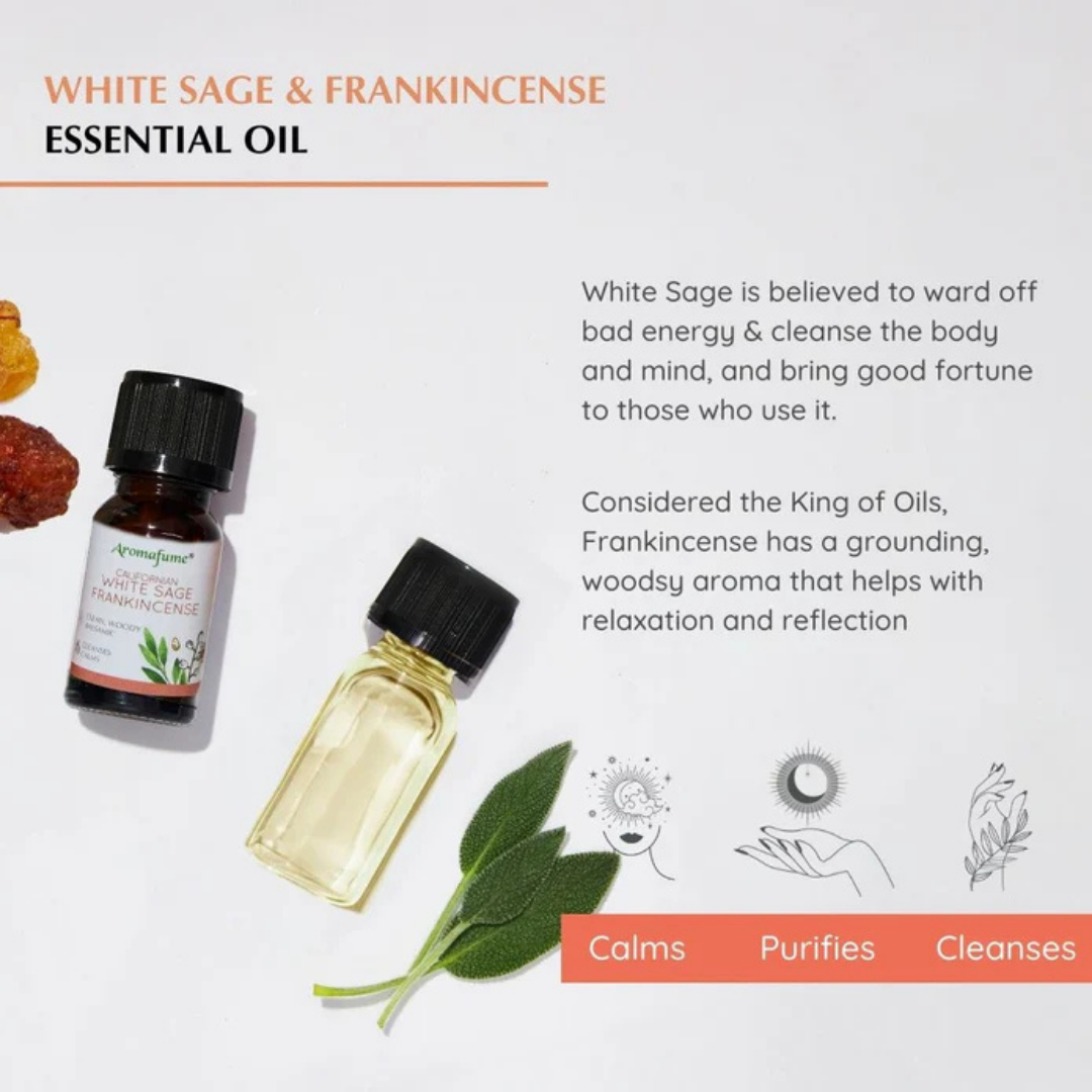 Californian White Sage and Frankincense Essential Oil Blend