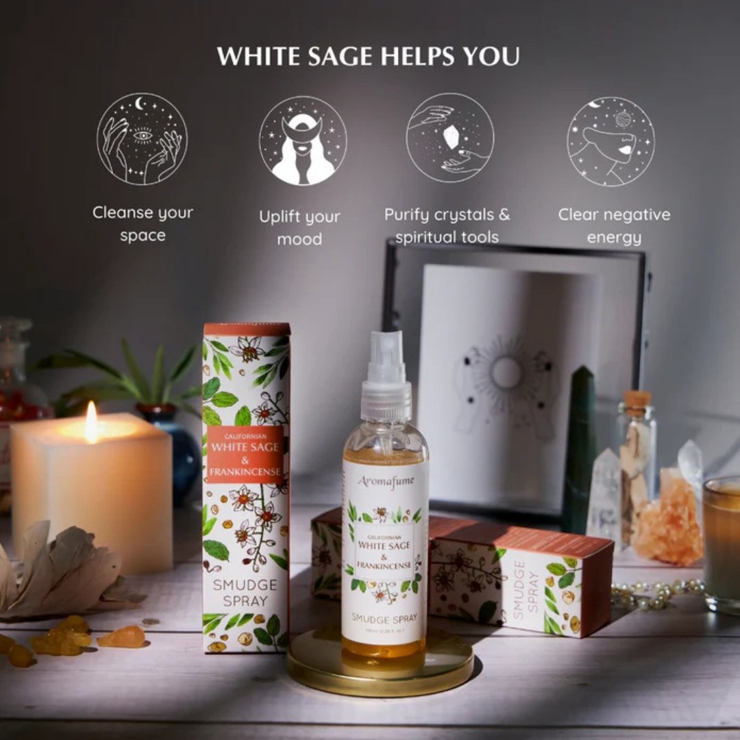 Californian White Sage & Frankincense Smudge Spray 100ml