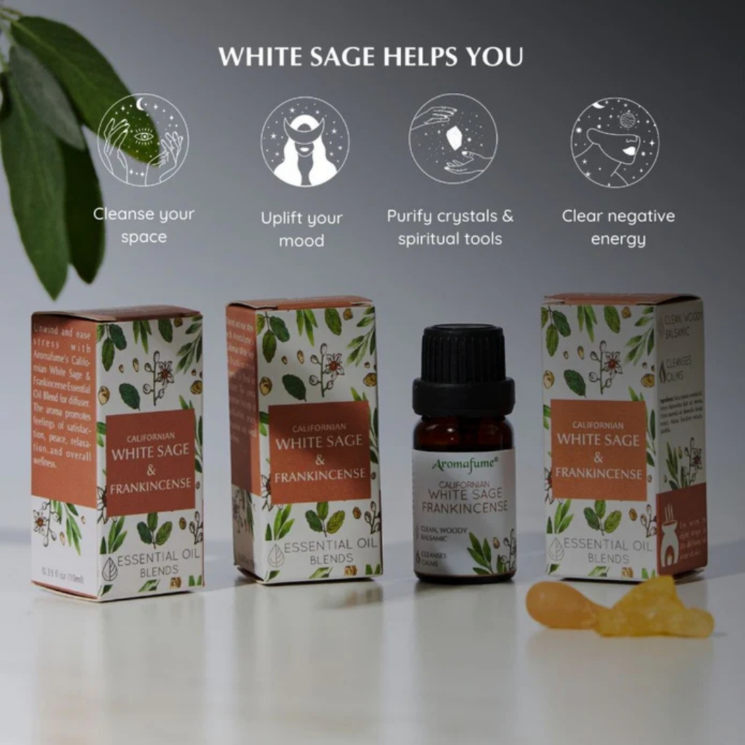Californian White Sage and Frankincense Essential Oil Blend