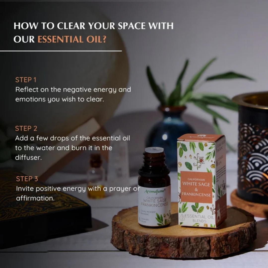 Californian White Sage and Frankincense Essential Oil Blend
