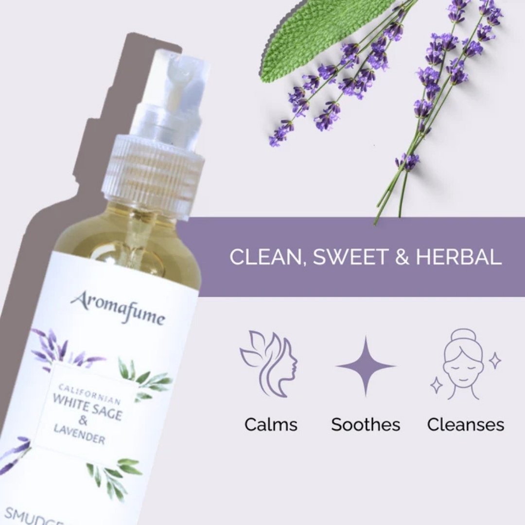 Californian White Sage & Lavender Smudge Spray 100ml