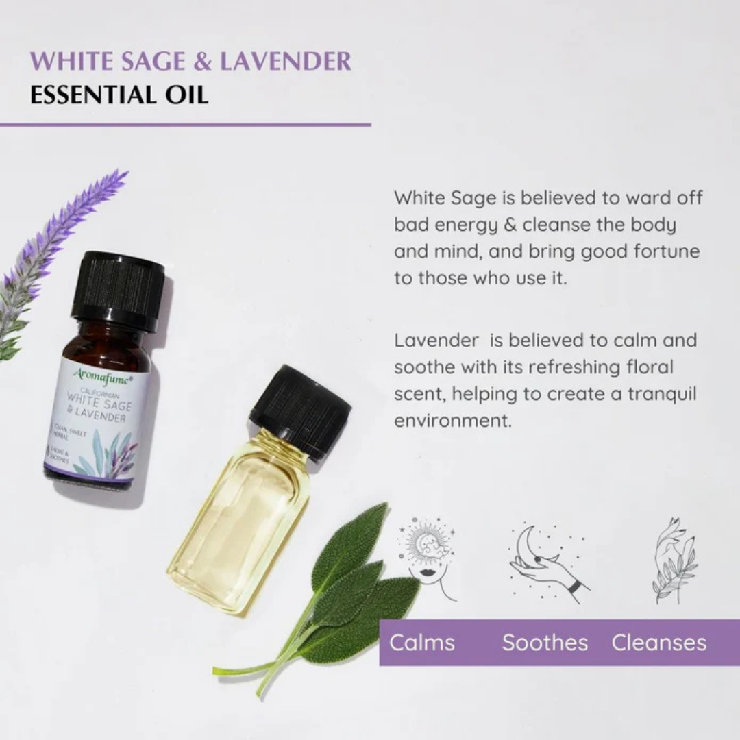 Californian White Sage and Lavender Essential Oil Blend
