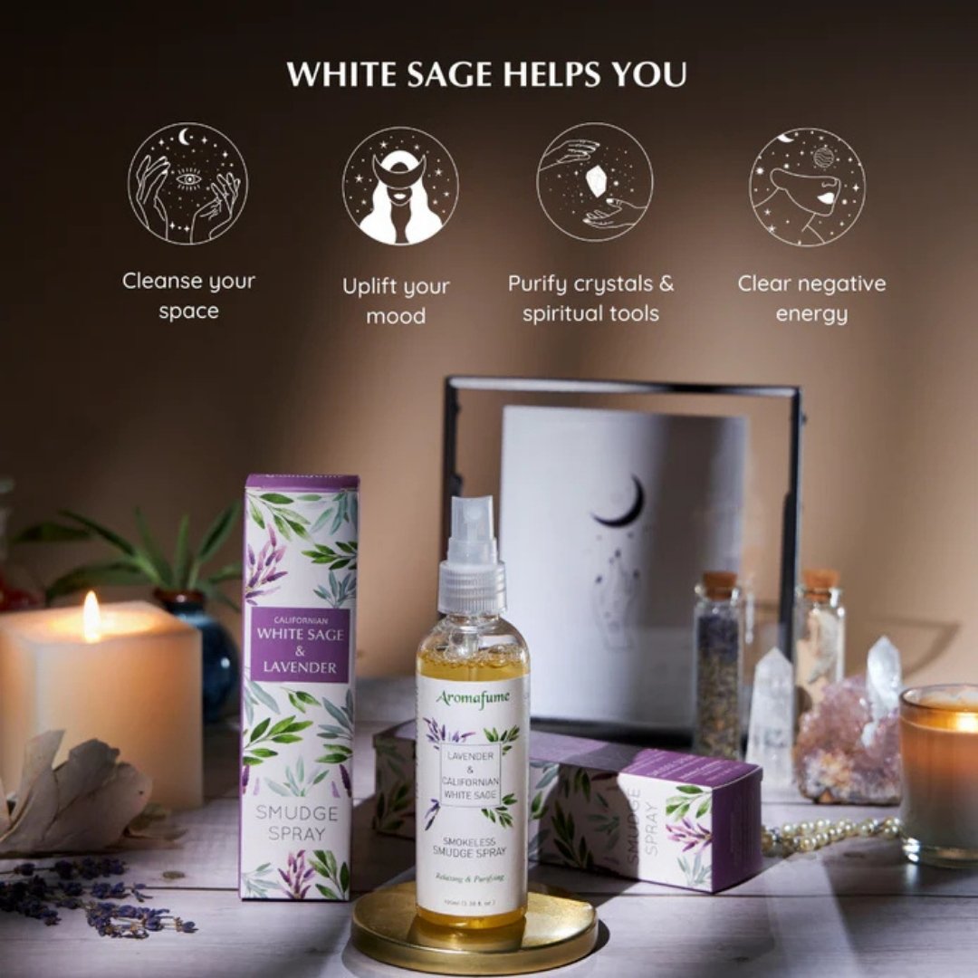 Californian White Sage & Lavender Smudge Spray 100ml