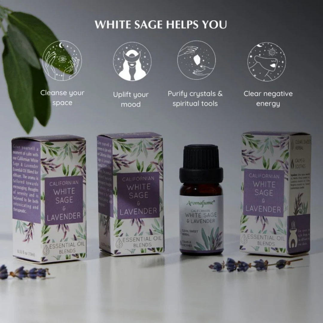 Californian White Sage and Lavender Essential Oil Blend