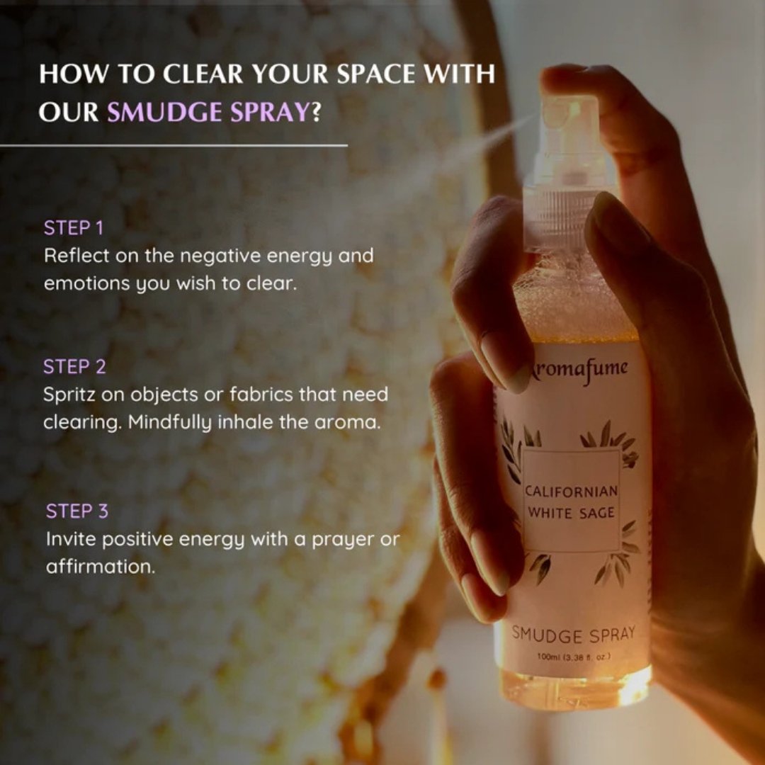 Californian White Sage & Lavender Smudge Spray 100ml