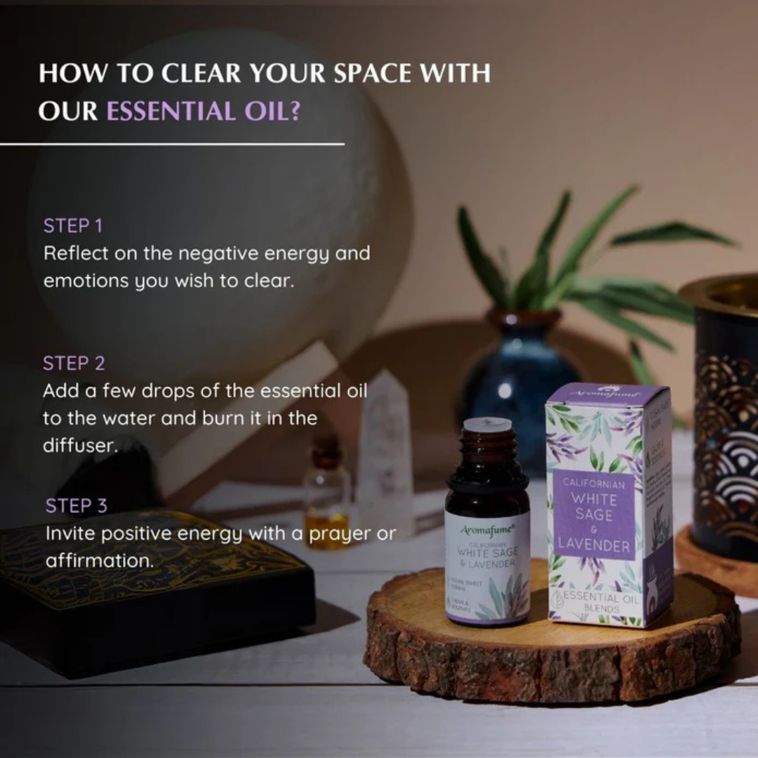 Californian White Sage and Lavender Essential Oil Blend