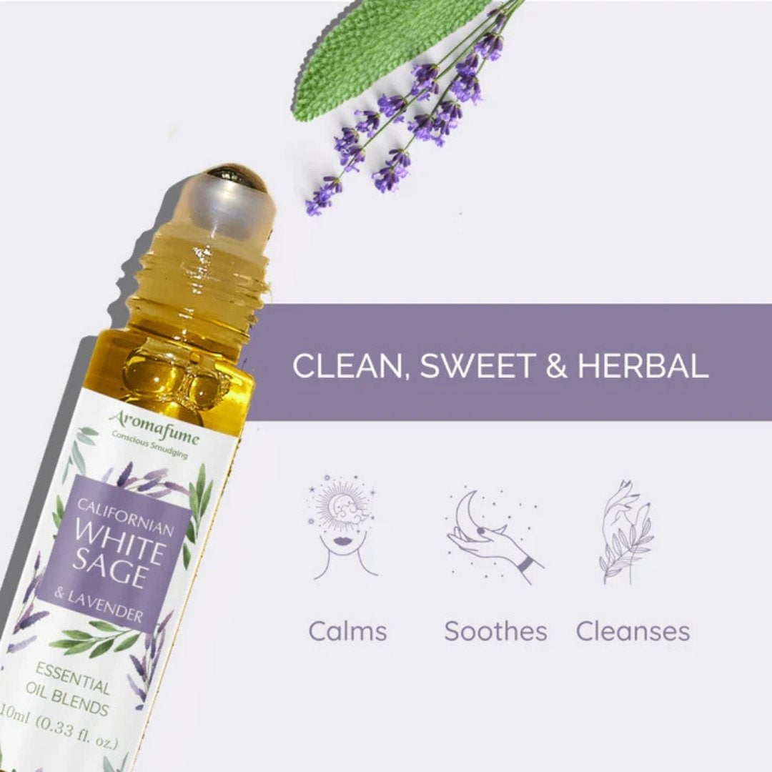 Californian White Sage & Lavender Roll On Perfume