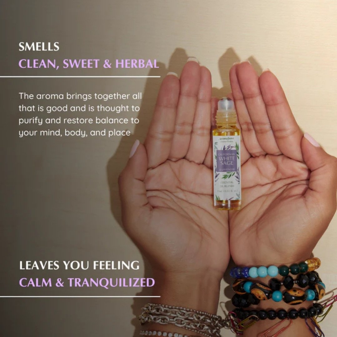 Californian White Sage & Lavender Roll On Perfume