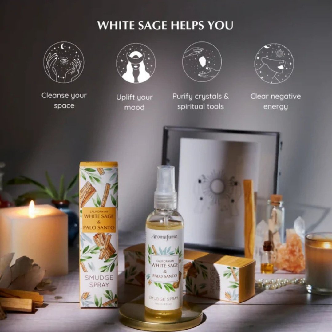 Californian White Sage & Palo Santo Smudge Spray 100ml