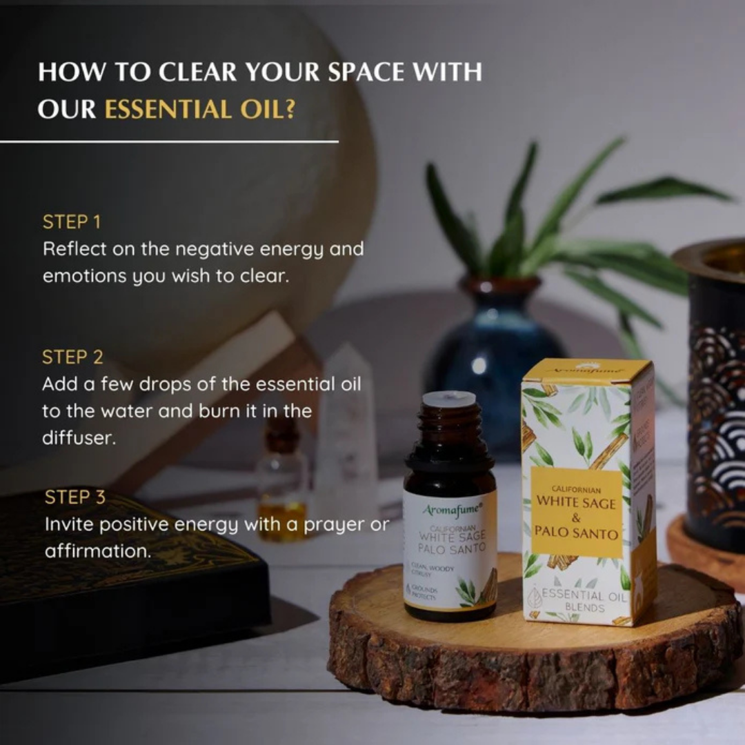 Californian White Sage and Palo Santo Essential Oil Blend