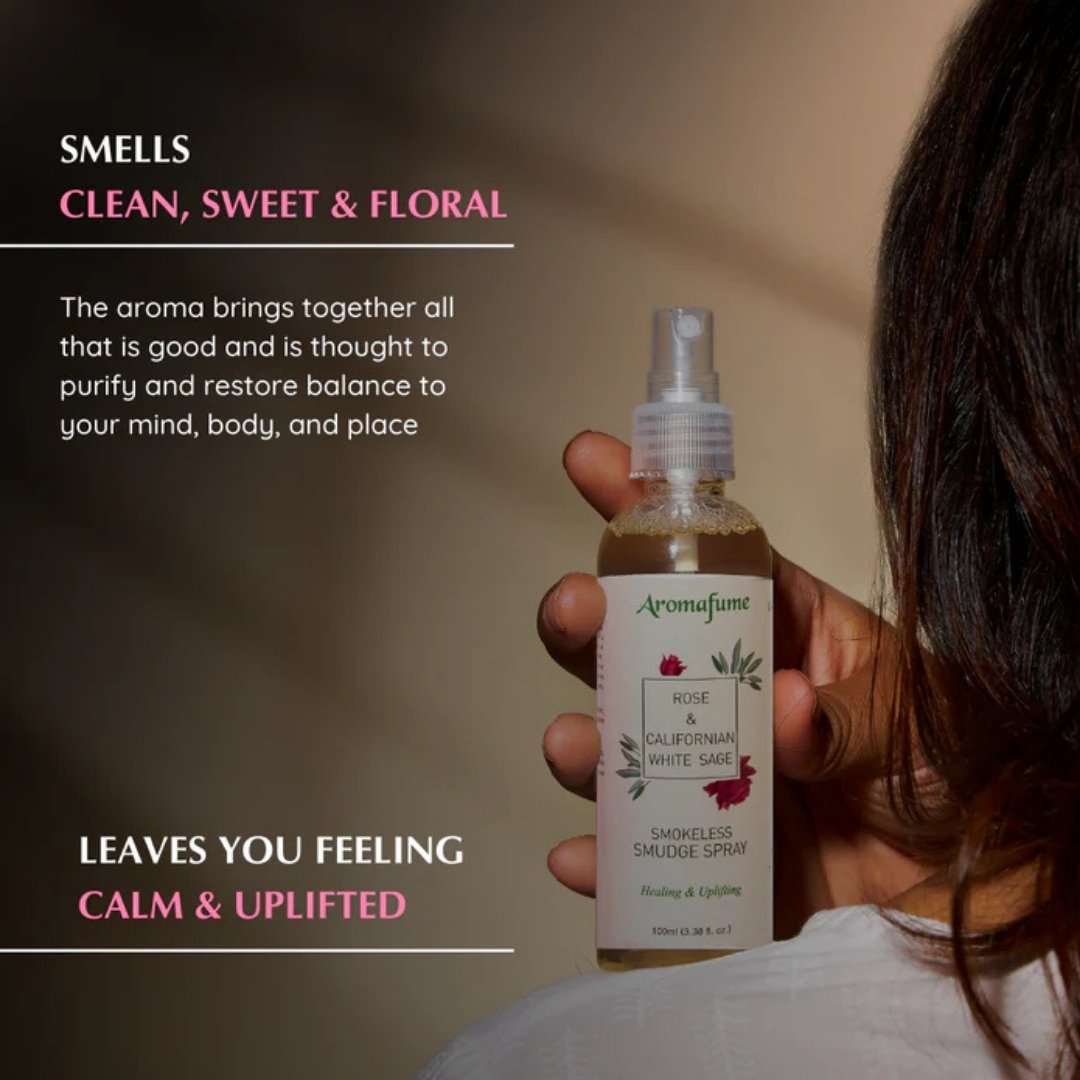 Californian White Sage & Rose Smudge Spray 100ml