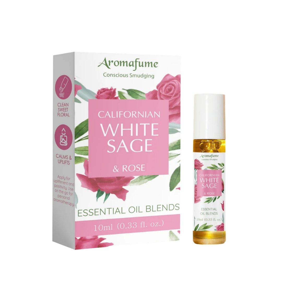 Californian White Sage & Rose Roll On Perfume