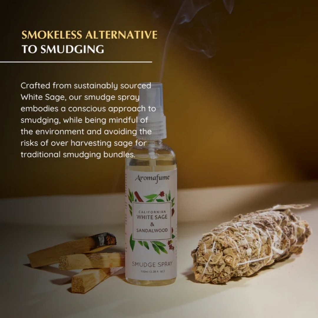 Californian White Sage & Sandalwood Smudge Spray 100ml