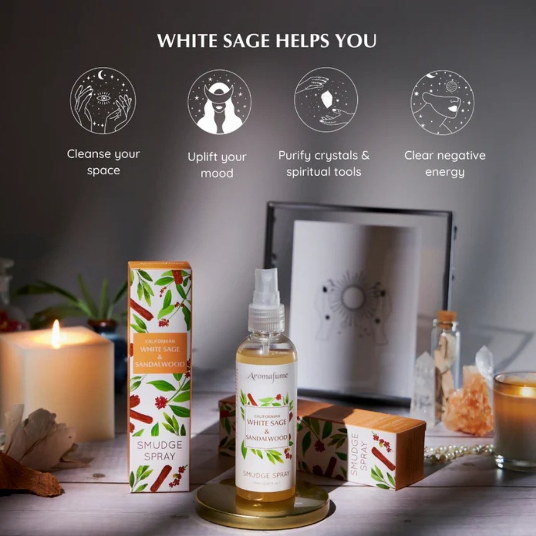 Californian White Sage & Sandalwood Smudge Spray 100ml
