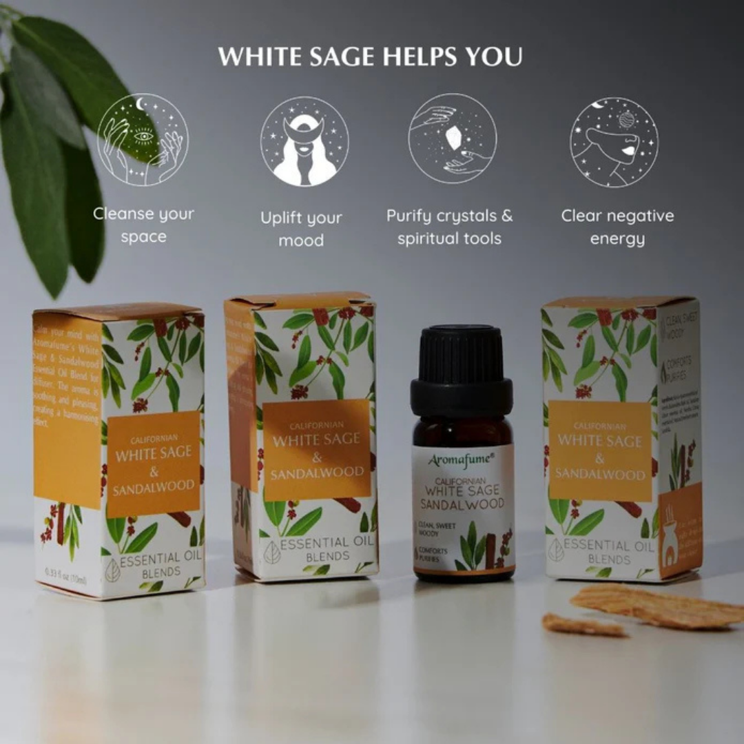Californian White Sage and Sandalwood Essential Oil Blend