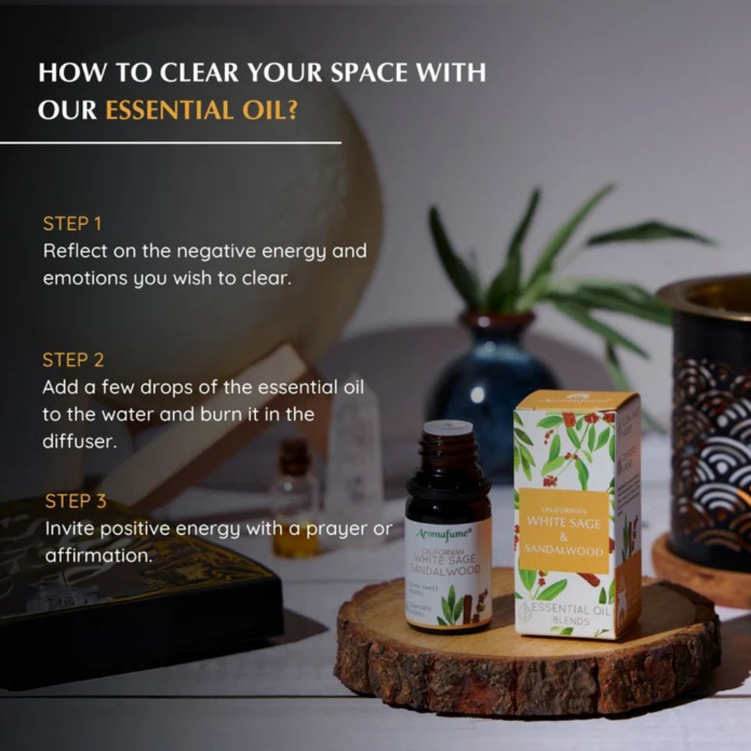 Californian White Sage and Sandalwood Essential Oil Blend