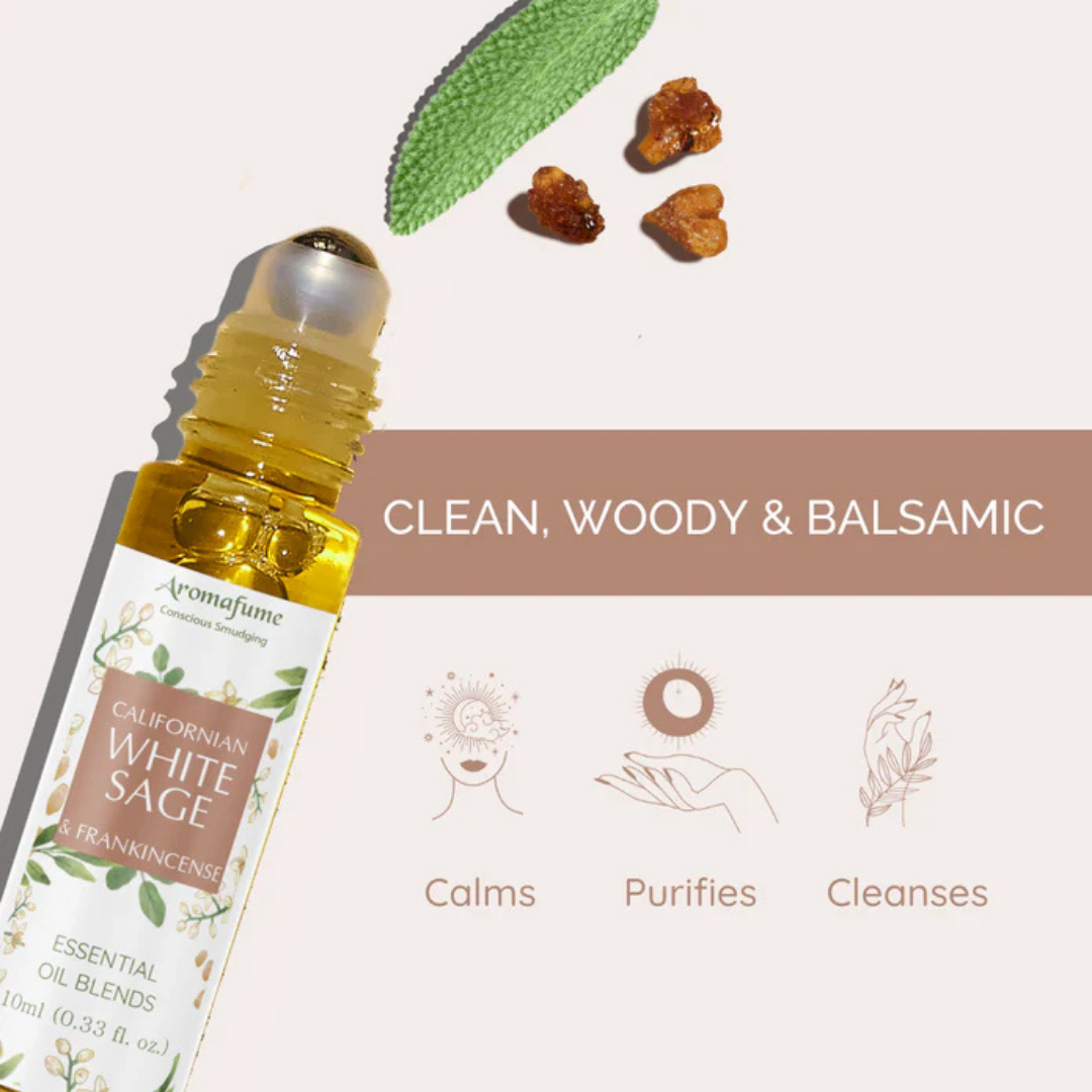 Californian White Sage and Frankincense Roll On Perfume