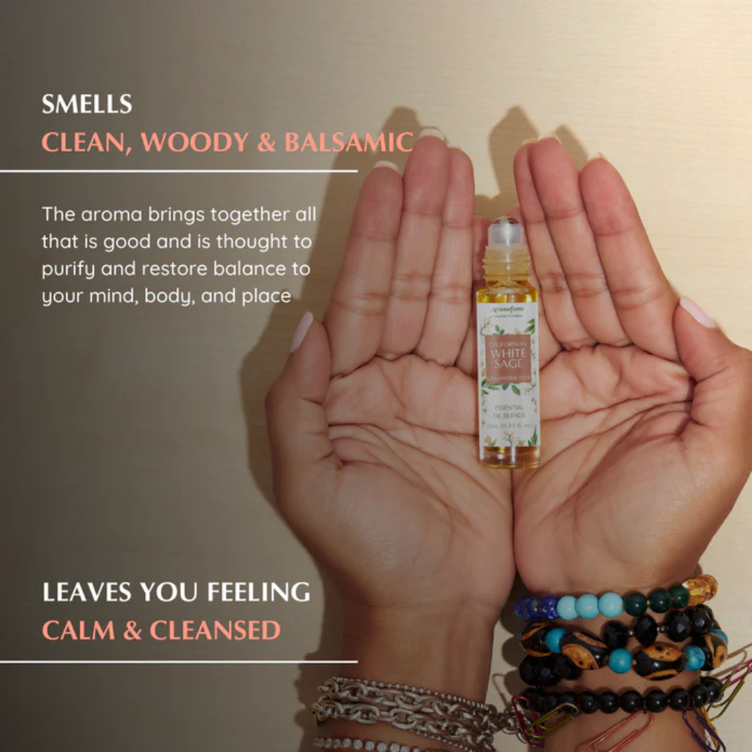 Californian White Sage and Frankincense Roll On Perfume