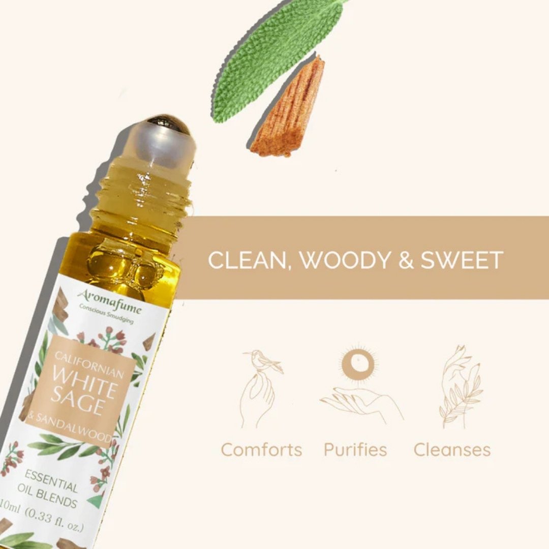Californian White Sage & Sandalwood Roll On Perfume