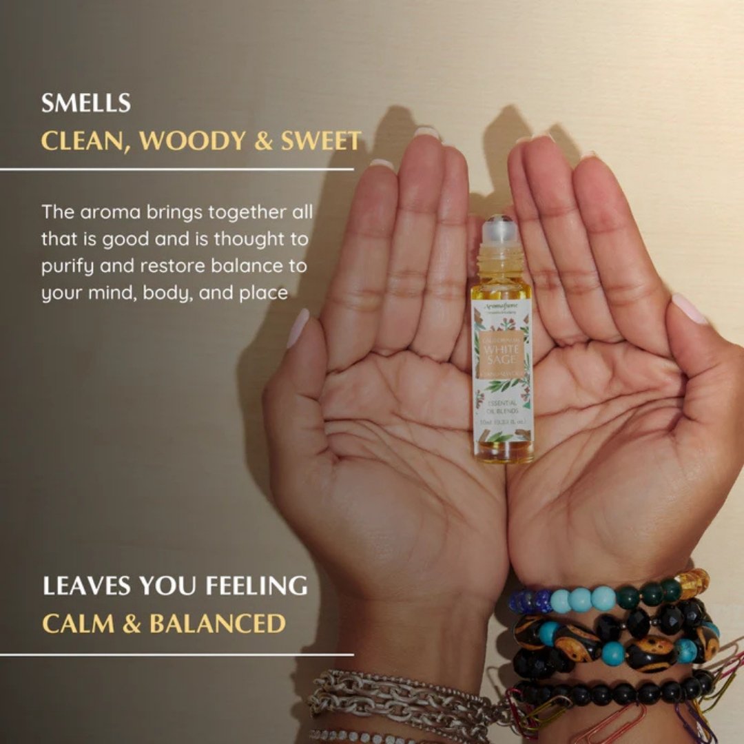 Californian White Sage & Sandalwood Roll On Perfume