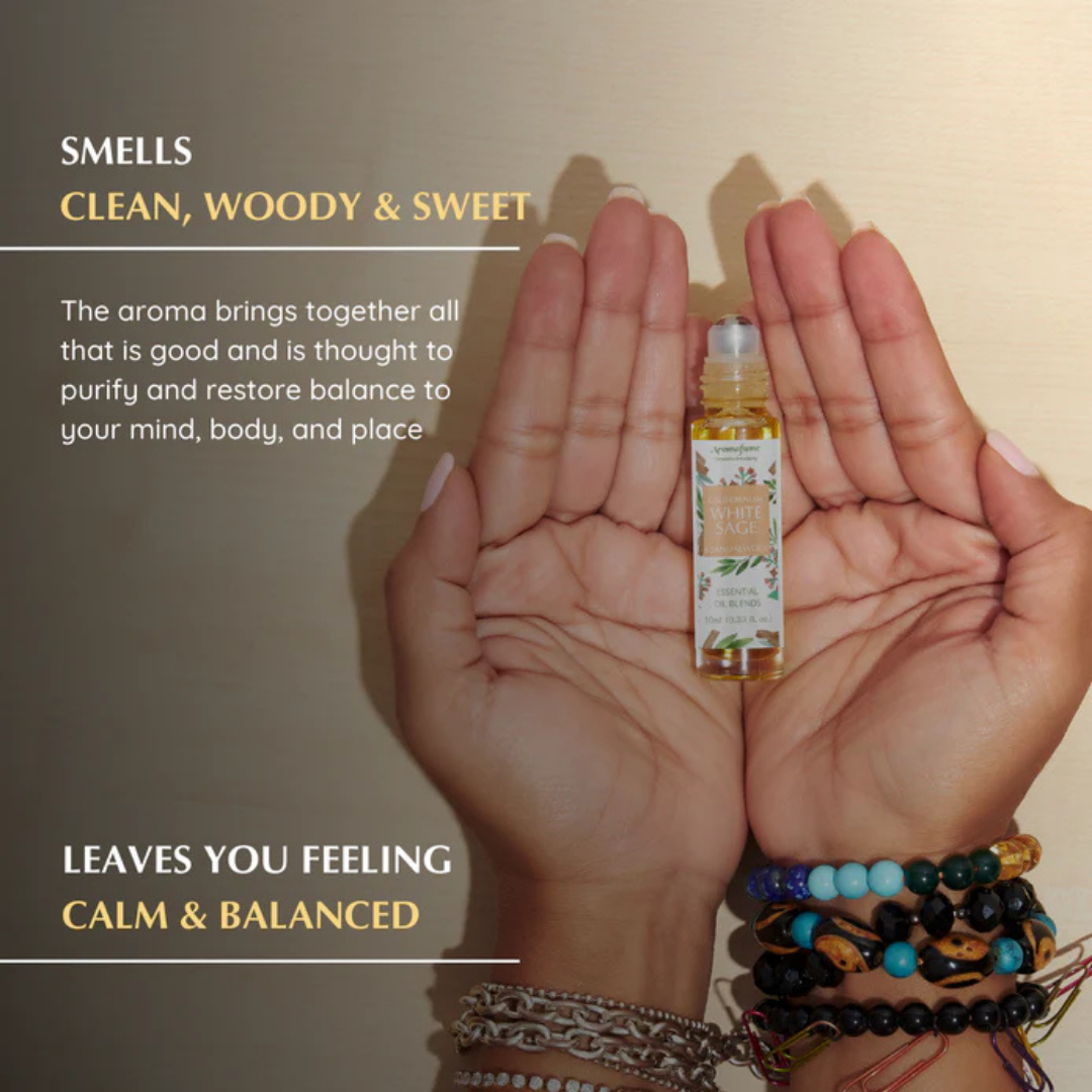 Californian White Sage and Sandalwood Roll On Perfume