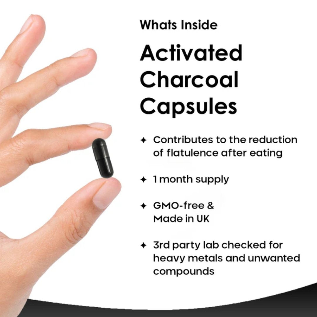Activated Charcoal Capsules 1040mg
