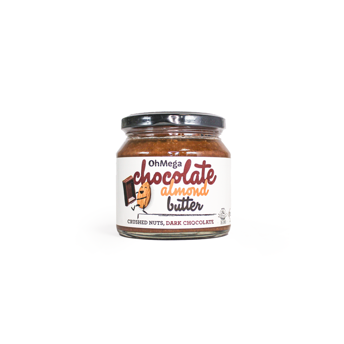 OhMega Chocolate Almond Butter - 250g