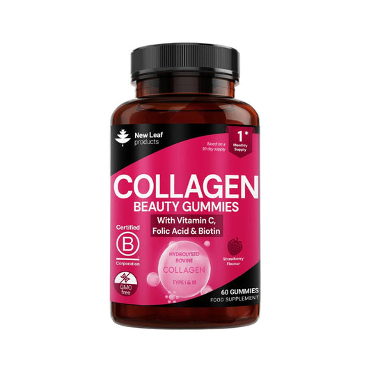 Collagen Beauty Gummies with Vitamin C, Folic Acid & Biotin