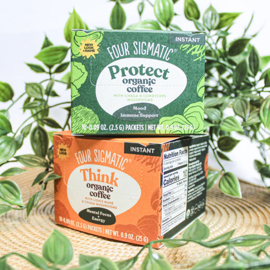 Think Organic Coffee with Lions Mane & Chaga Mushrooms