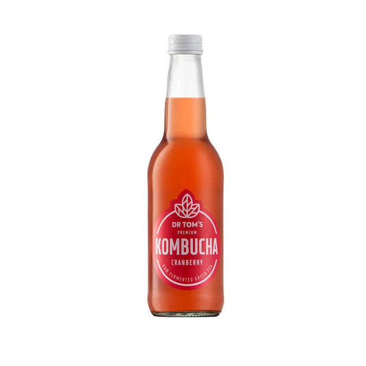 Dr Tom’s Kombucha - Cranberry 350ml