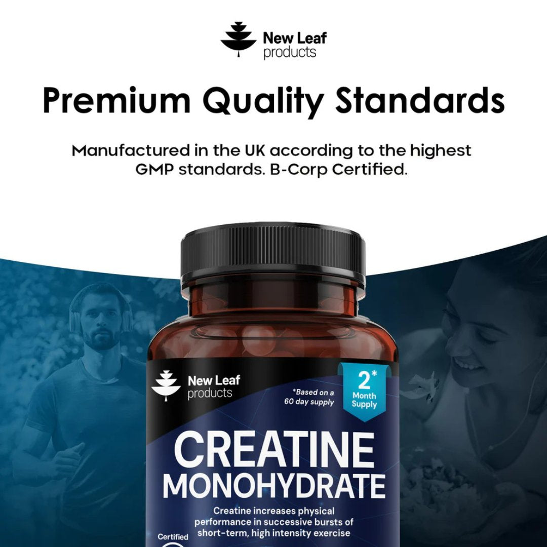 Creatine Monohydrate Tablets 3000mg 2 months