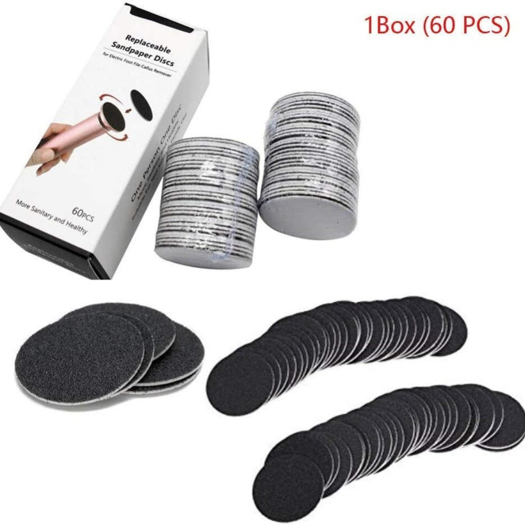 Electric Foot File FCR-02 | Callus Remover with 60 Replacement Discs