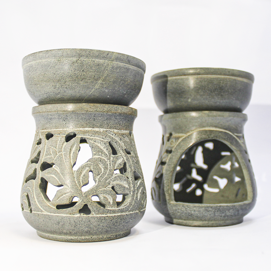 Essential Oil Stone Burner - Leaf