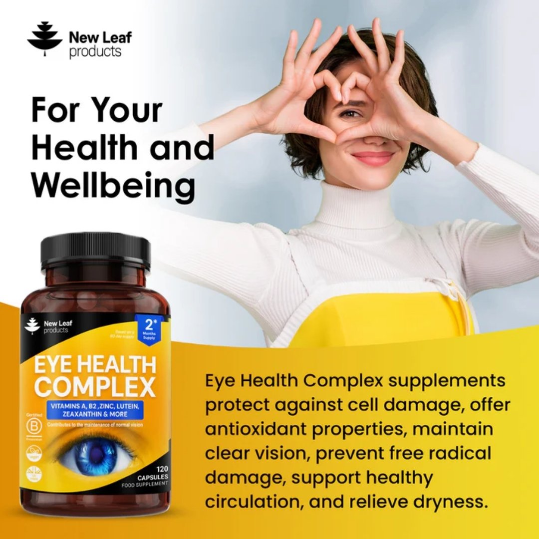 Eye Health Complex Capsules with Lutein & Zeaxanthin