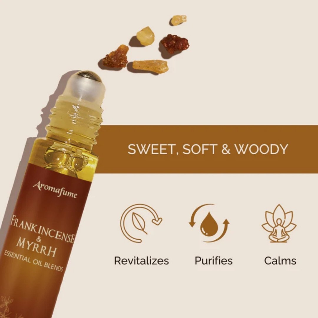 Frankincense & Myrrh Roll On Perfume