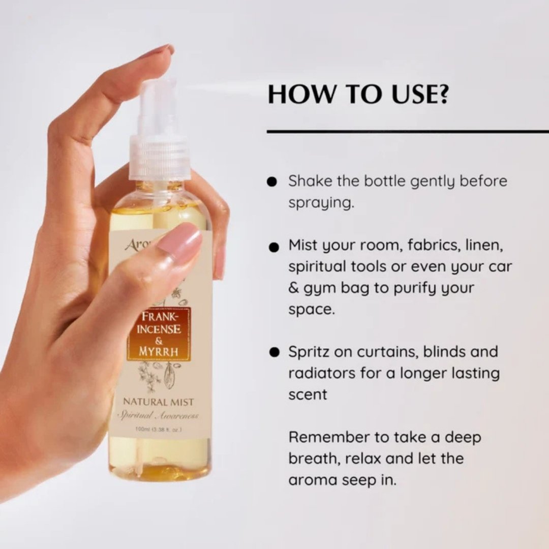 Frankincense & Myrrh Natural Mist 100ml