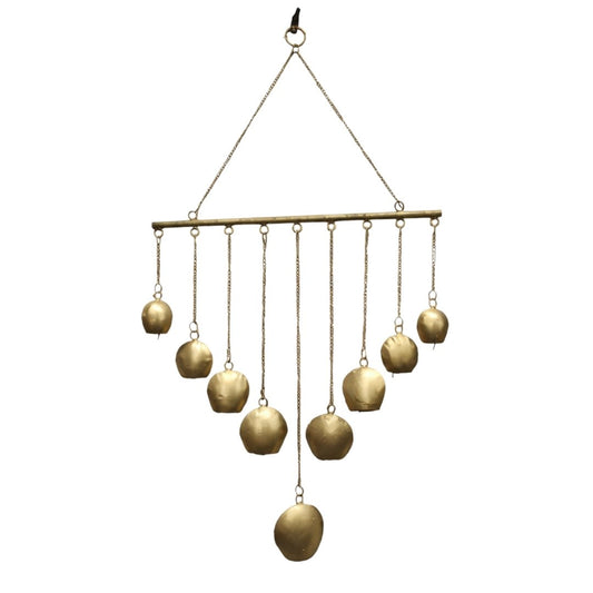 Rustic Windchime – Metal Hanging Bells